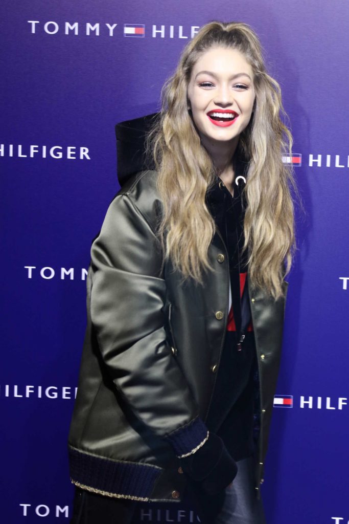 Gigi Hadid Attends Commercial Activity of Tommy Hilfiger in Shanghai-5