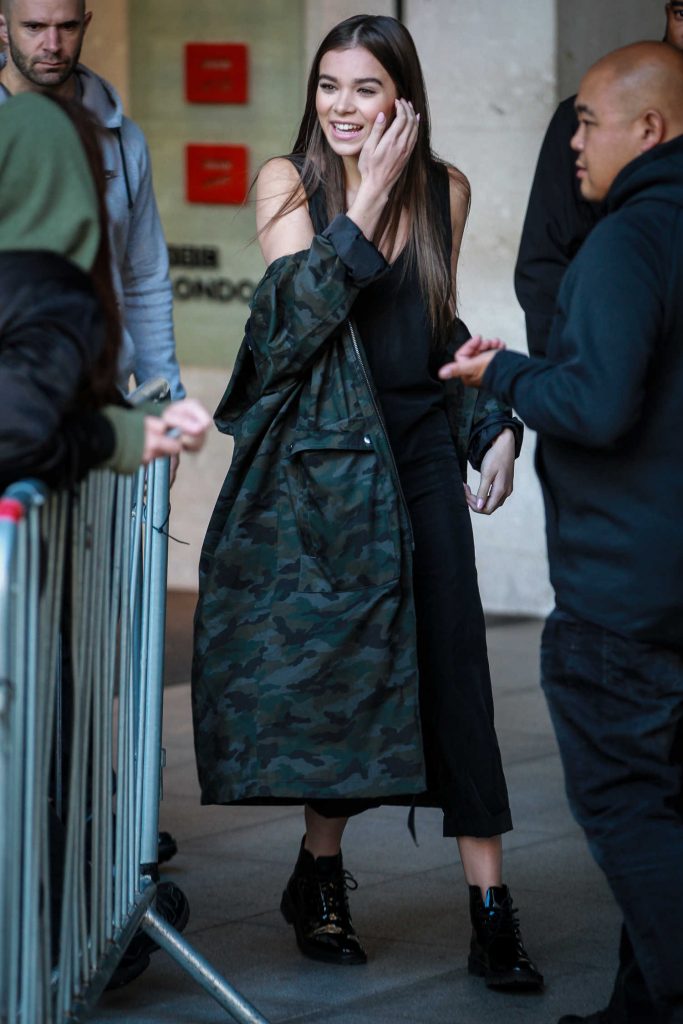 Hailee Steinfeld at BBC Radio One in London-1
