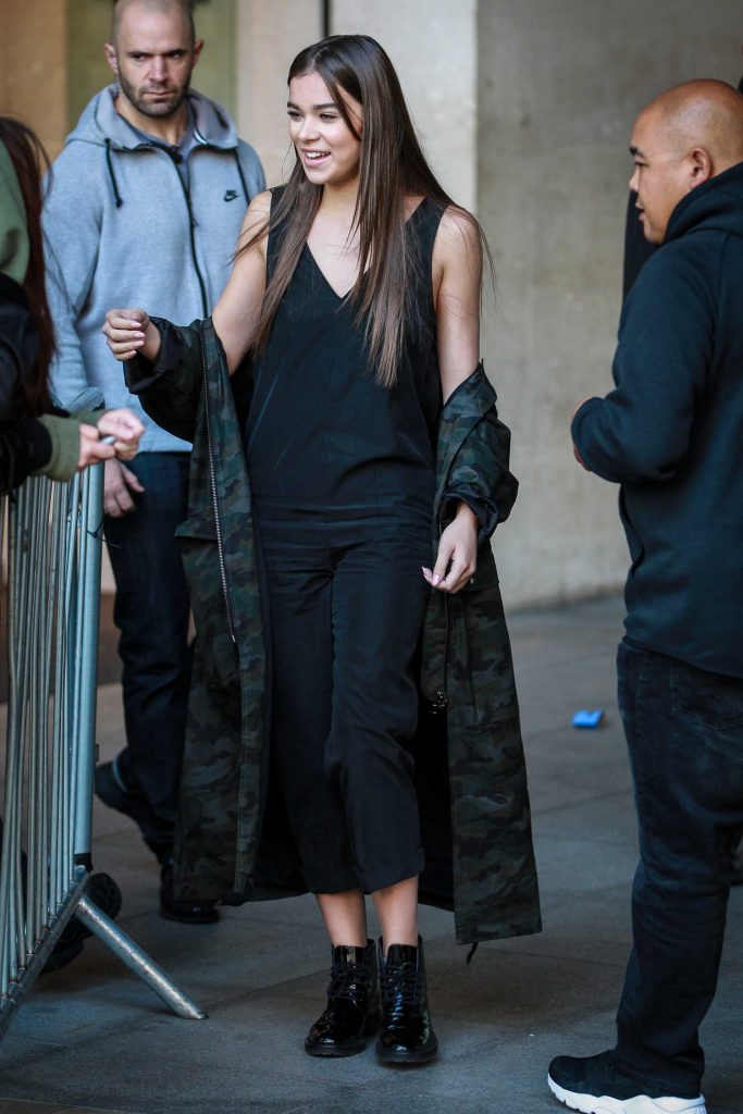 Hailee Steinfeld at BBC Radio One in London-2