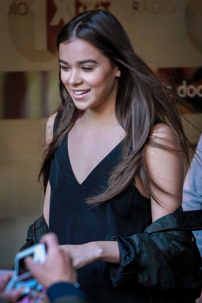Hailee Steinfeld at BBC Radio One in London-5