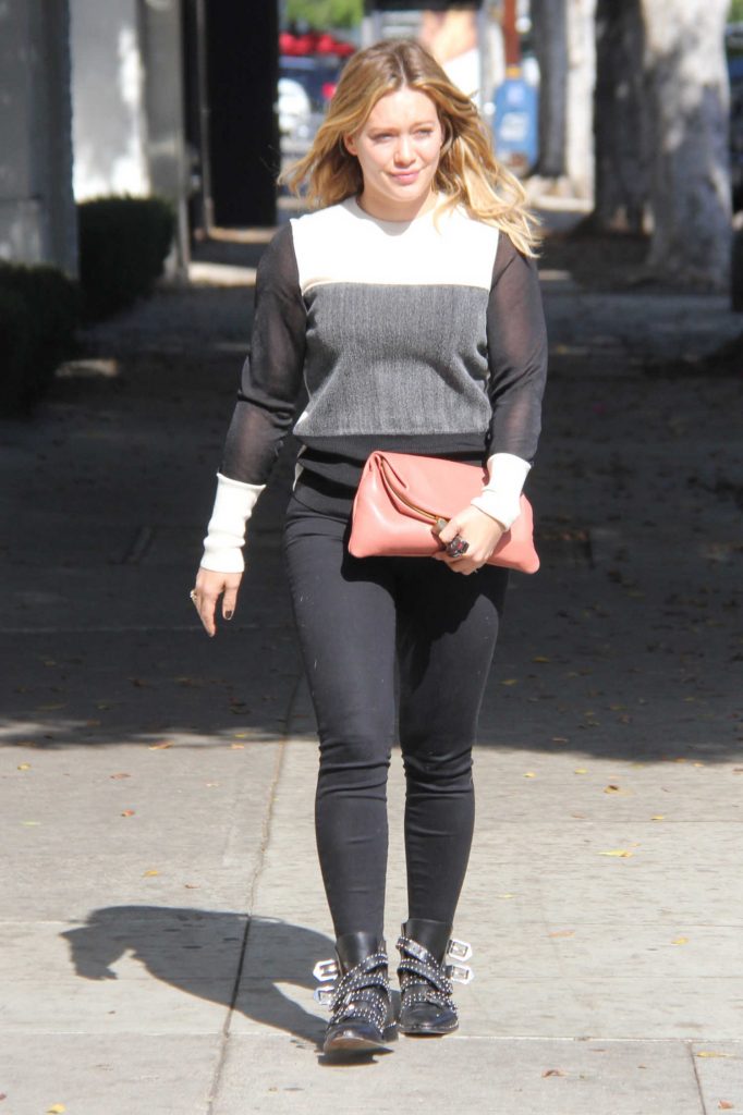 Hilary Duff Goes Shopping at Chanel in Beverly Hills-1