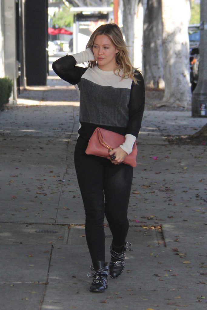 Hilary Duff Goes Shopping at Chanel in Beverly Hills-3