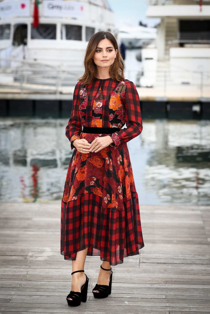 Jenna-Louise Coleman at the Victoria Photocall in Cannes-1