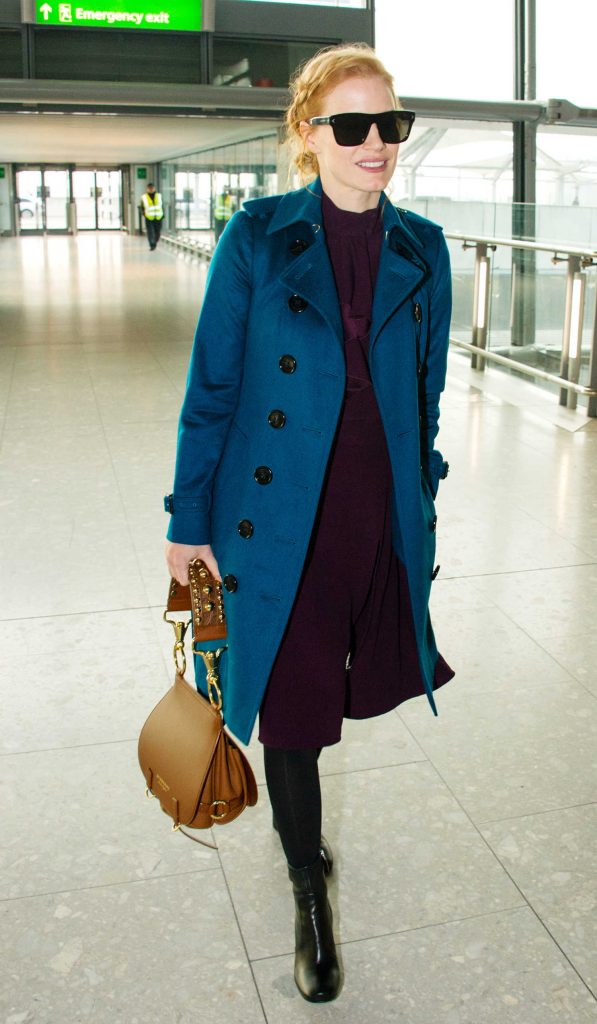 Jessica Chasten Was Seen at Heathrow Airport in London-2