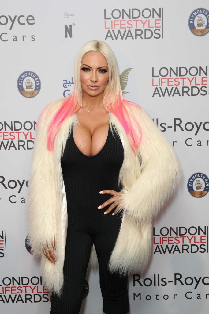 Jodie Marsh Arrives at the London Lifestyle Awards at Lancaster Hotel-4