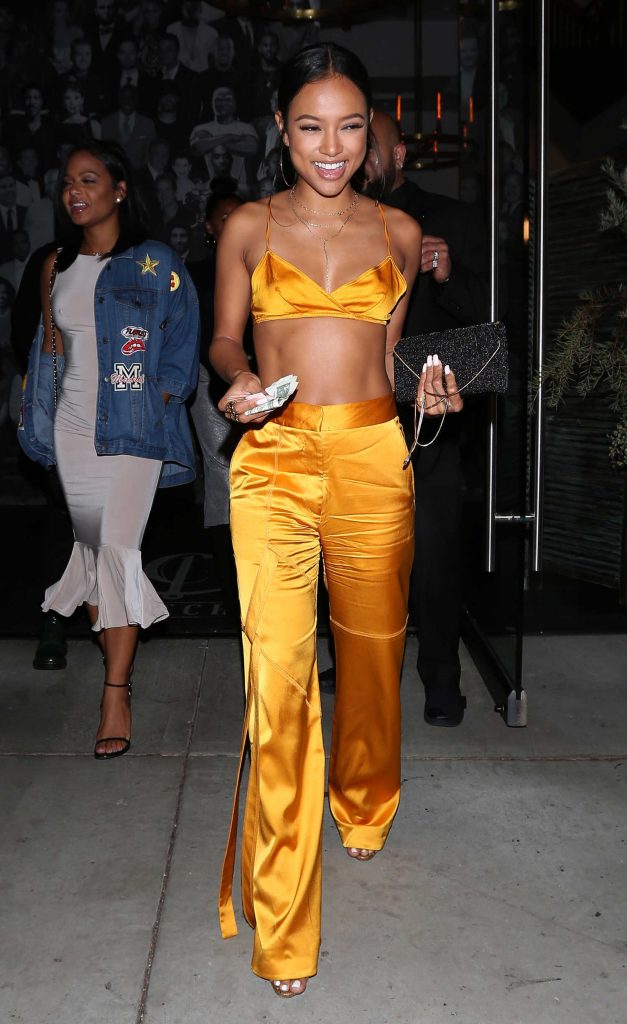 Karrueche Tran Leaves the Catch Restaurant in West Hollywood-2