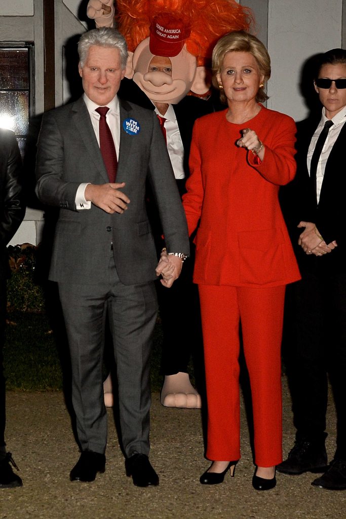Katy Perry Dressed up as Hilary Clinton for Kate Hudson's Annual Halloween Bash in Pacific Palisades-2