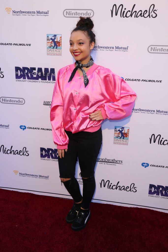 Kayla Maisonet at the Starlight's Dream Halloween Party in Los Angeles-2