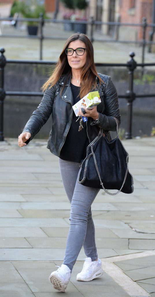 Kym Marsh Arrives at the 103 Radio In Manchester-3