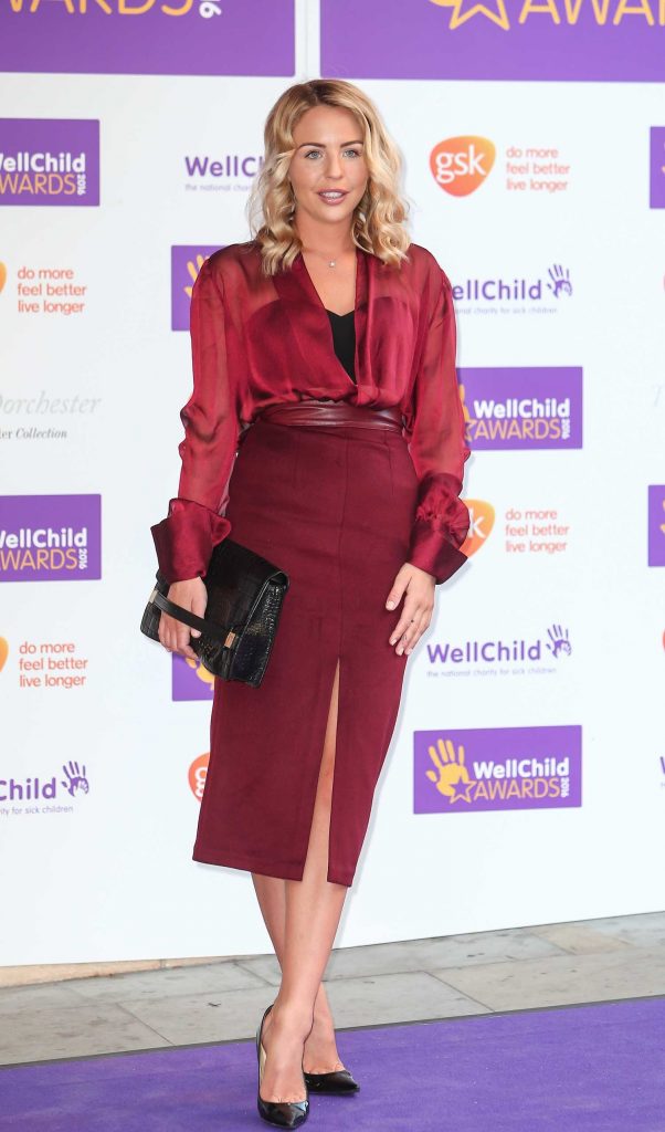 Lydia Bright at the WellChild Awards 2016 at the Dorchester in London-1
