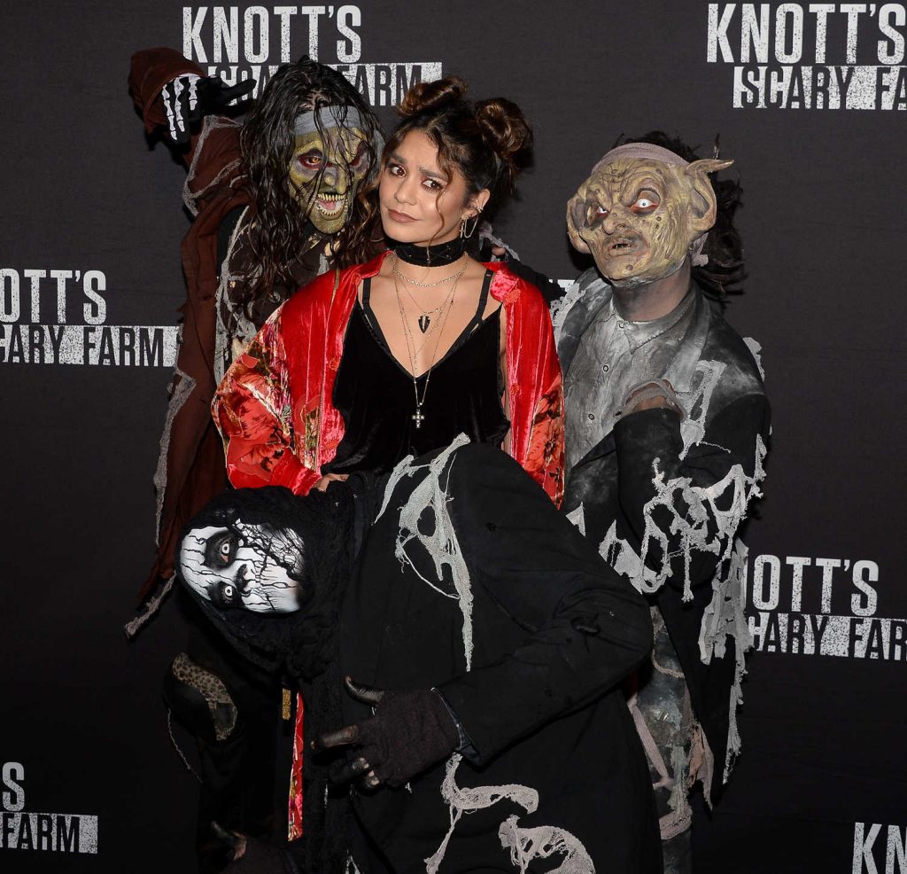 Vanessa Hudgens at the Knott's Scary Farm Opening Night in Buena Park-4