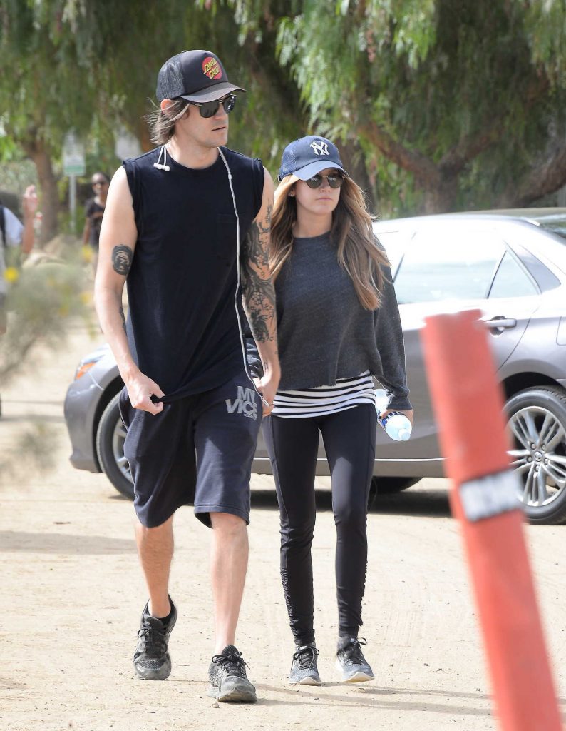 Ashley Tisdale and Her Husband Christopher French Were Seen Out in Hollywood-3