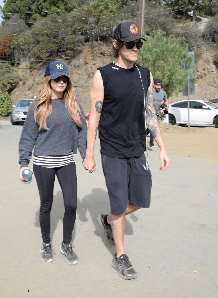 Ashley Tisdale and Her Husband Christopher French Were Seen Out in Hollywood-4