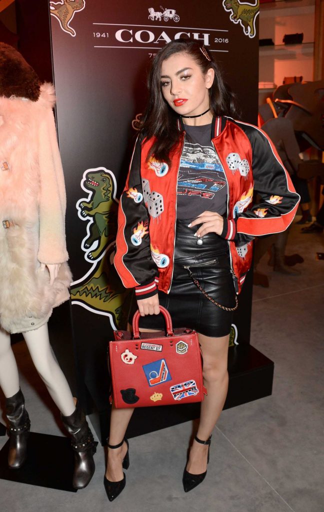 Charli XCX at the Coach House Launch at Regent Street in London-1