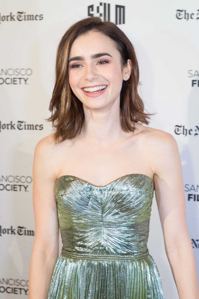 Lily Collins at San Francisco Film Society Presents Warren Beatty's Rules Don't Apply-5
