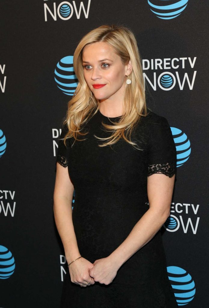 Reese Witherspoon Attends the DirectTV Now Launch at Venue 57 in New York City-5