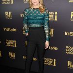 Rhea Seehorn at the HFPA and InStyles Celebration of the 2017 Golden Globe Awards Season in West Hollywood