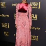 Ruth Negga at the HFPA and InStyles Celebration of the 2017 Golden Globe Awards Season in West Hollywood