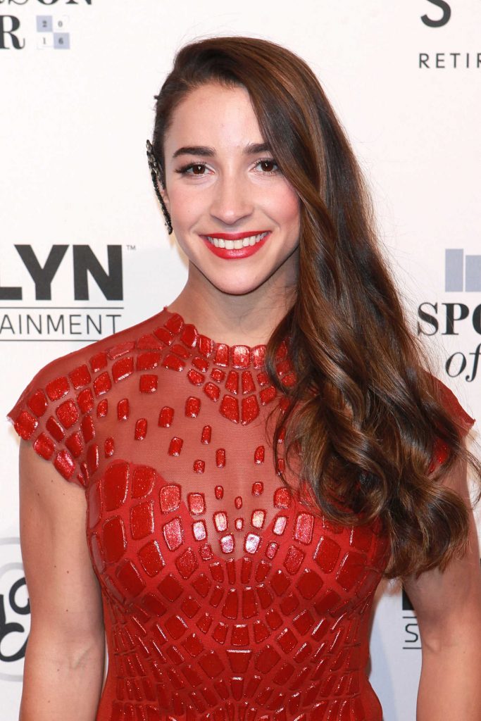 Aly Raisman at the Sports Illustrated Sportsperson of the Year 2016 Event at Barclays Center in New York-5