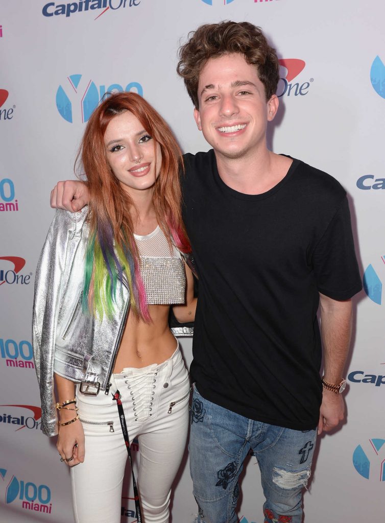 Bella Thorne at iHeart Radio Y-100 Jingleball Pre Show at the BB&T Center in Florida-4