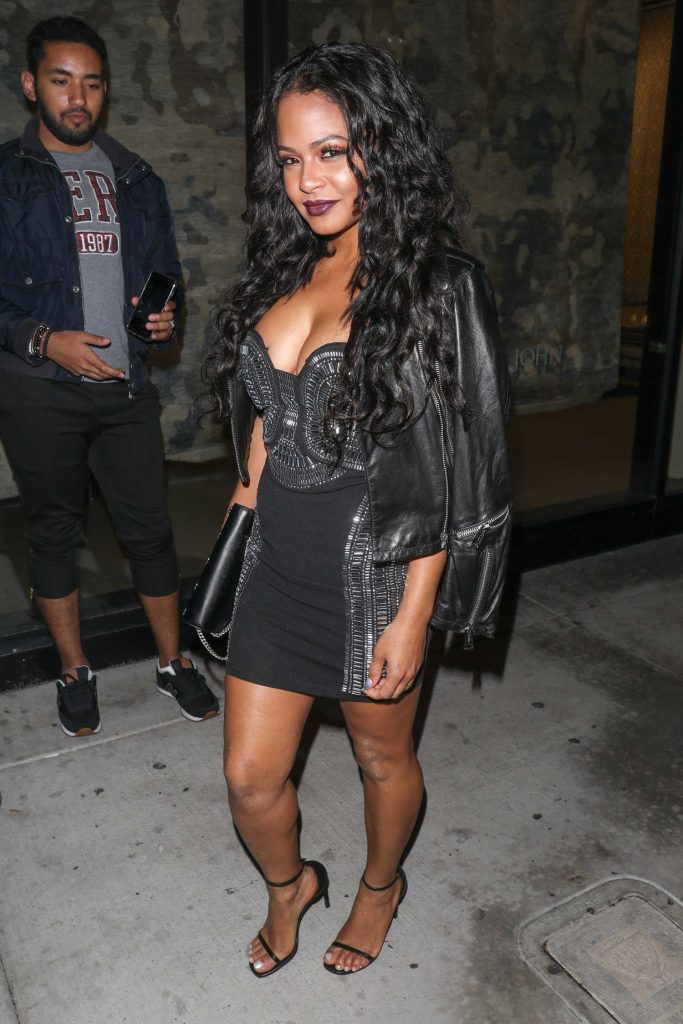 Christina Milian Arrives at Catch Restaurant in West Hollywood-2