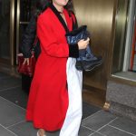 Danica McKellar Leaves The Today Show in NYC