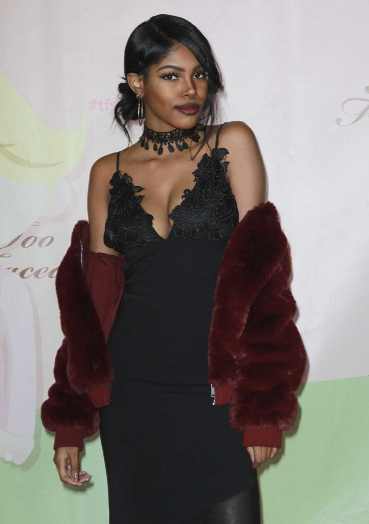 Diamond White at the Too Faced's Sweet Peach Launch Party in West Hollywood-3