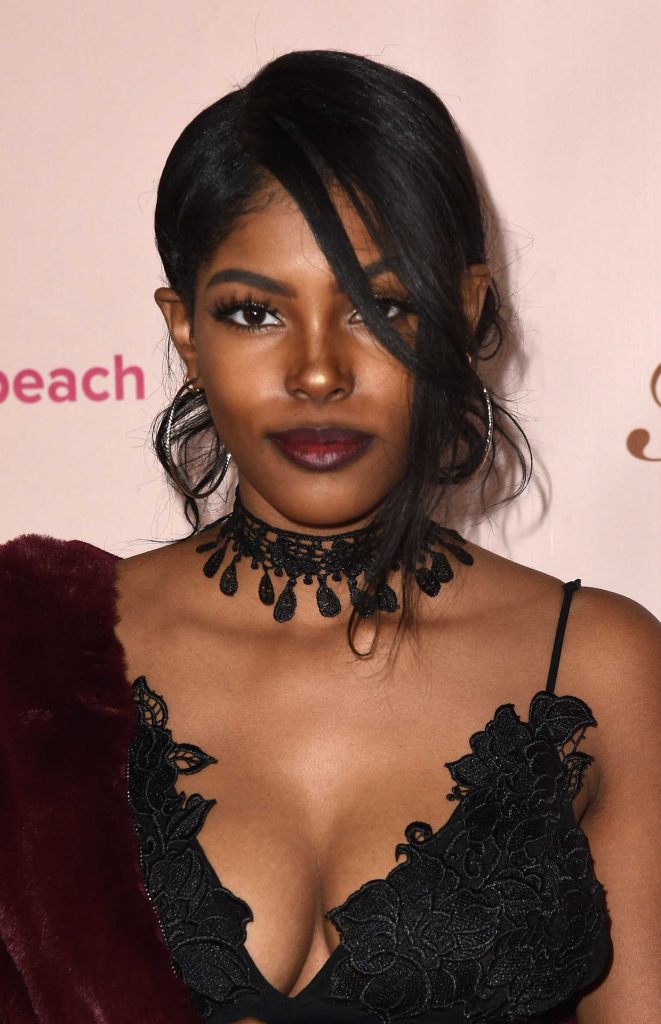 Diamond White at the Too Faced's Sweet Peach Launch Party in West Hollywood-4