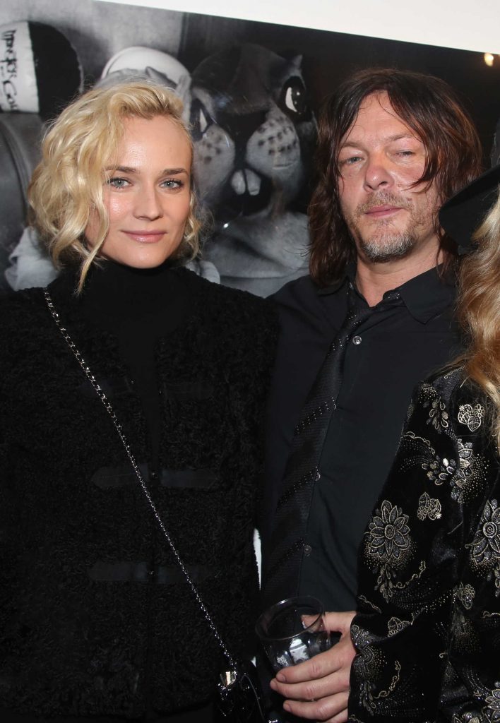 Diane Kruger Attends Norman Reedus Exhibition at Galerie Hors Champs in Paris-4