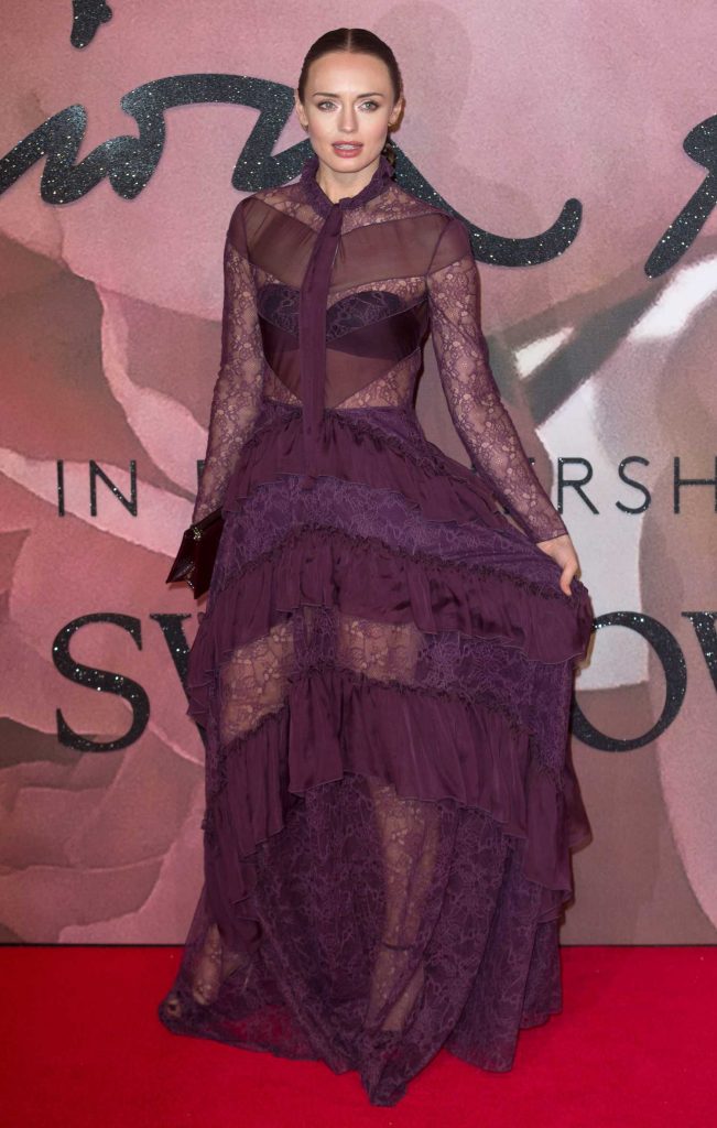 Laura Haddock at the 2016 Fashion Awards at Royal Albert Hall in London-2