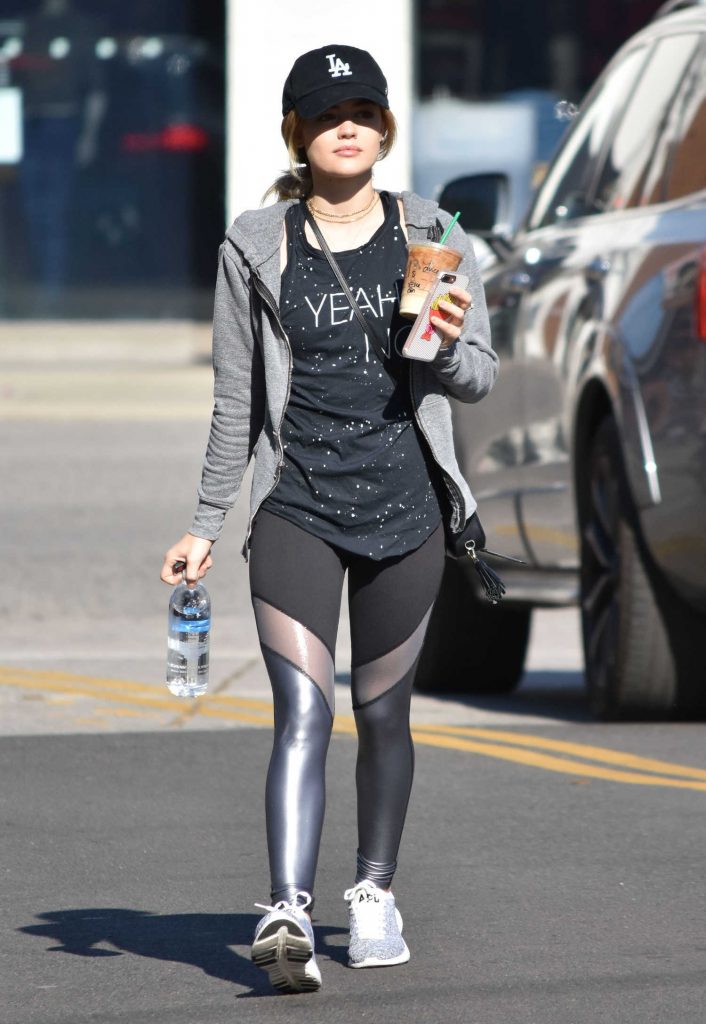 Lucy Hale Was Spotted Out in Studio City-1