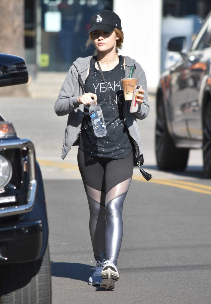 Lucy Hale Was Spotted Out in Studio City-2