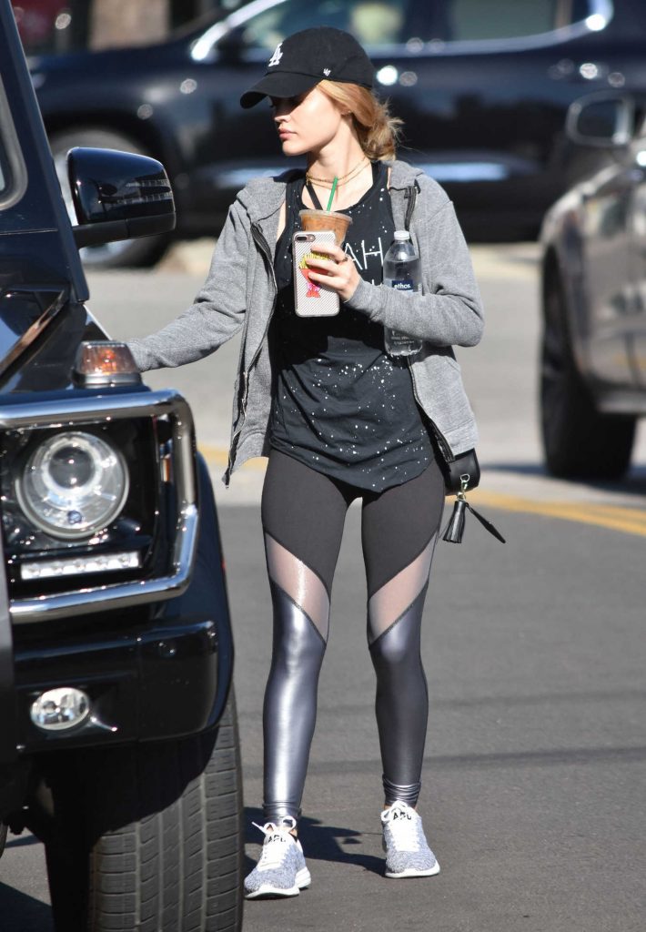 Lucy Hale Was Spotted Out in Studio City-4