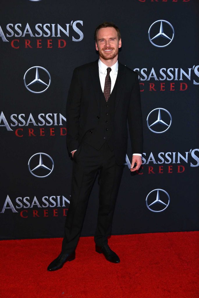 Michael Fassbender at Assassin's Creed Premiere in New York City-1