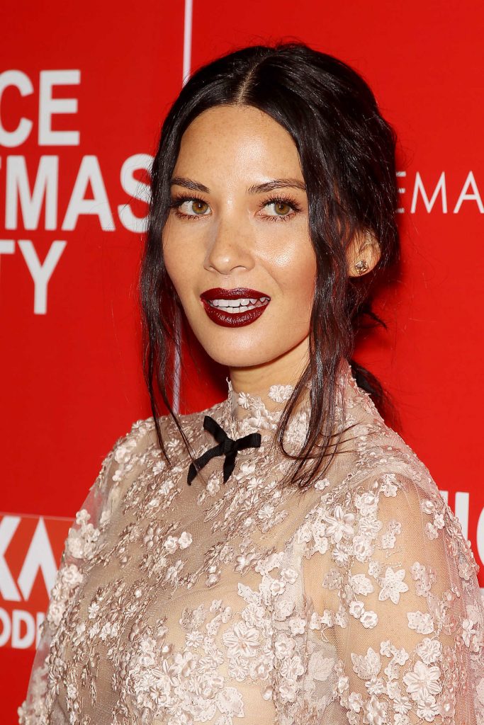 Olivia Munn at Office Christmas Party Screening in New York City-5