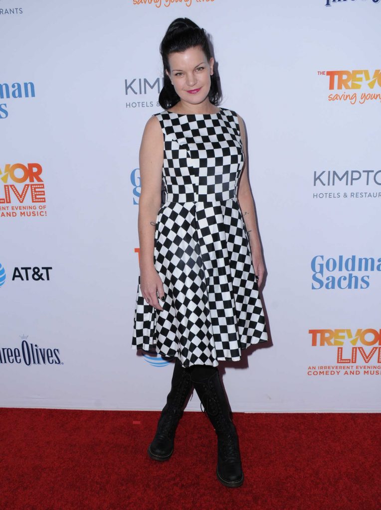 Pauley Perrette at the TrevorLIVE Fundraiser in Los Angeles-1