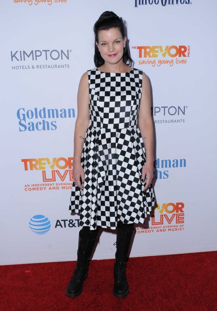 Pauley Perrette at the TrevorLIVE Fundraiser in Los Angeles-2