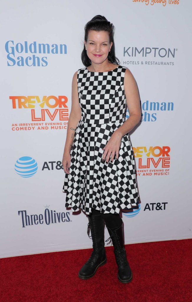 Pauley Perrette at the TrevorLIVE Fundraiser in Los Angeles-3
