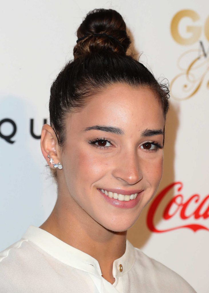 Aly Raisman at the Life is Good at Gold Meets Golden Event in Los Angeles-5