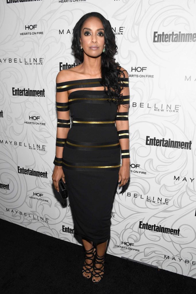 Azie Tesfai at the 2017 Entertainment Weekly Celebration of SAG Award Nominees in Los Angeles-1