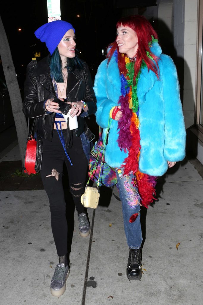 Bella Thorne Celebrates Her Sister Dani's 24th Birthday in West Hollywood-2