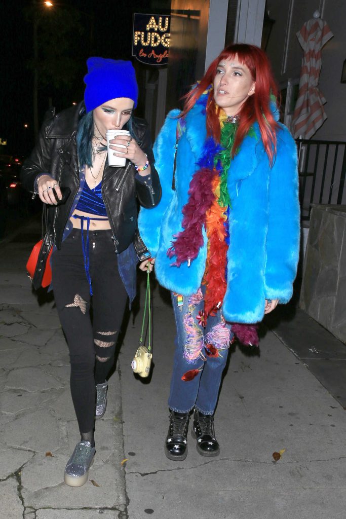Bella Thorne Celebrates Her Sister Dani's 24th Birthday in West Hollywood-5