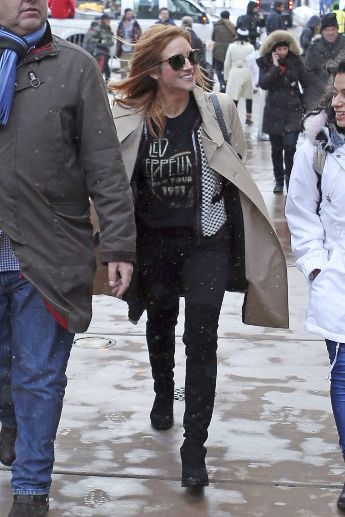 Brittany Snow Was Seen Out in Park City During Sundance Film Festival-2