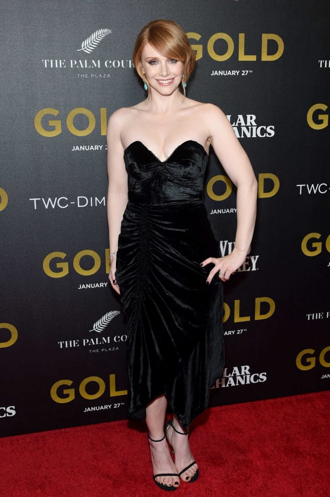 Bryce Dallas Howard at the Gold Premiere in NY-2