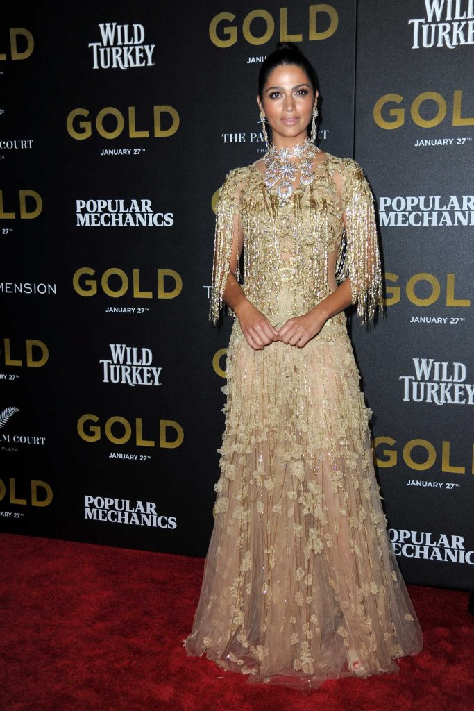 Camilla Alves at the Gold Premiere in NY-1