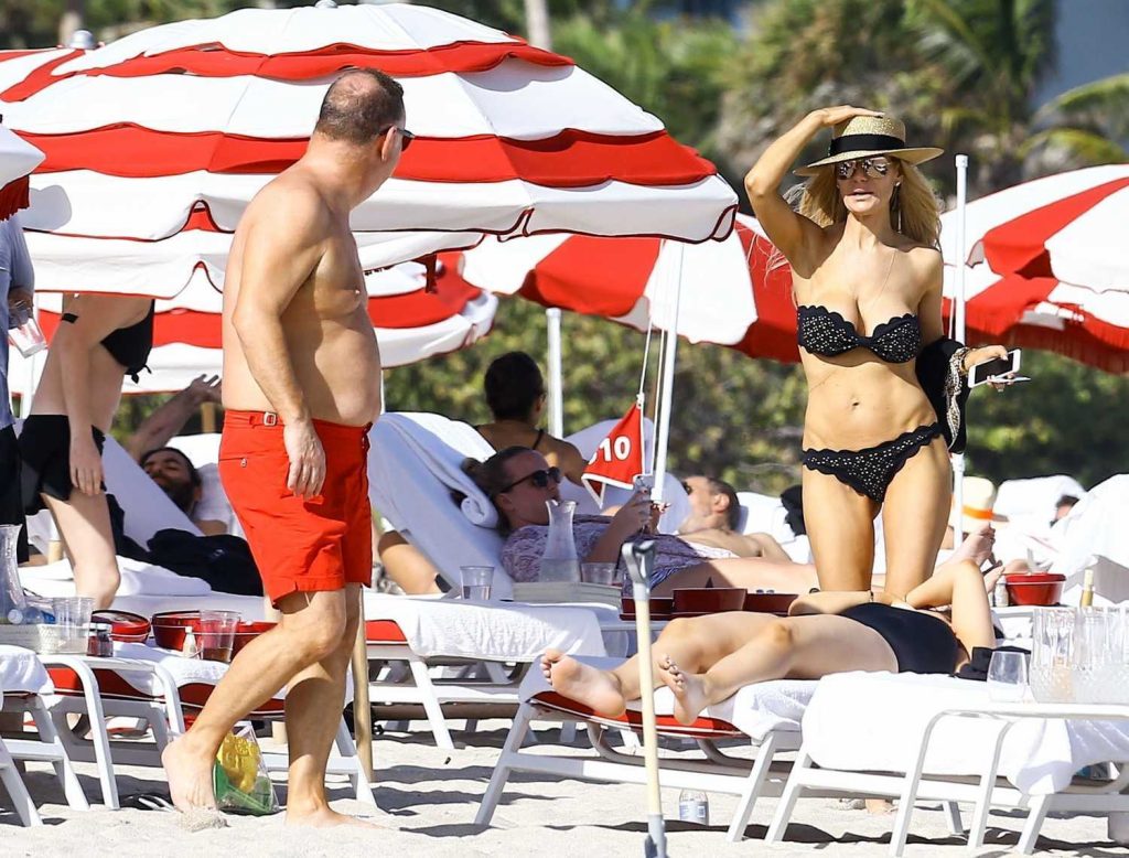 Dorit Kemsley in Bikini at the Beach in Miami-3