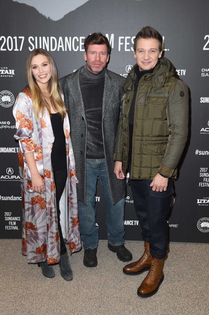 Elizabeth Olsen at the Wind River Premiere During Sundance Film Festival in Park City-5