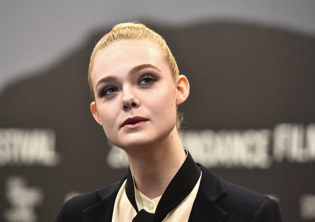 Elle Fanning at the Sidney Hall Premiere During Sundance Film Festival in Park City-4
