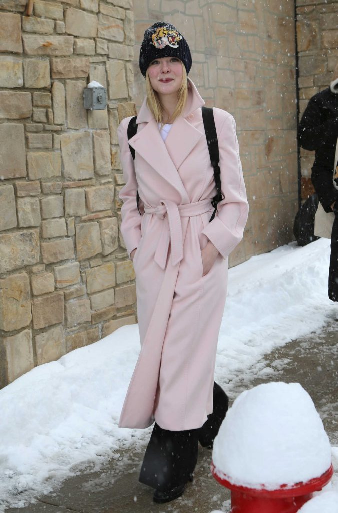 Elle Fanning Was Seen in Park City During the 2017 Sundance Film Festival-2