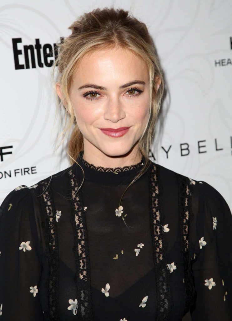 Emily Wickersham at the 2017 Entertainment Weekly Celebration of SAG Award Nominees in Los Angeles-3